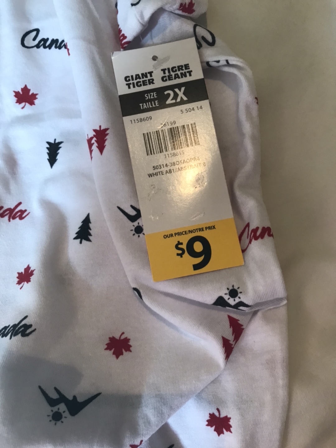 Canada T-Shirt Size 2X - photo 2