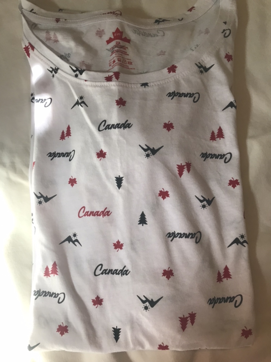 Canada T-Shirt Size 2X
