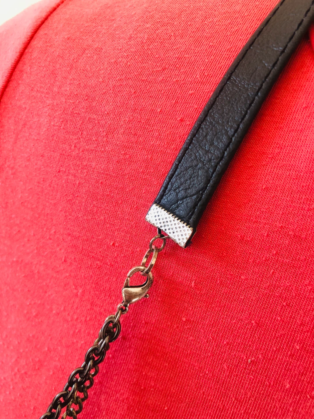 Layered Beaded and Chain Necklace - photo 4