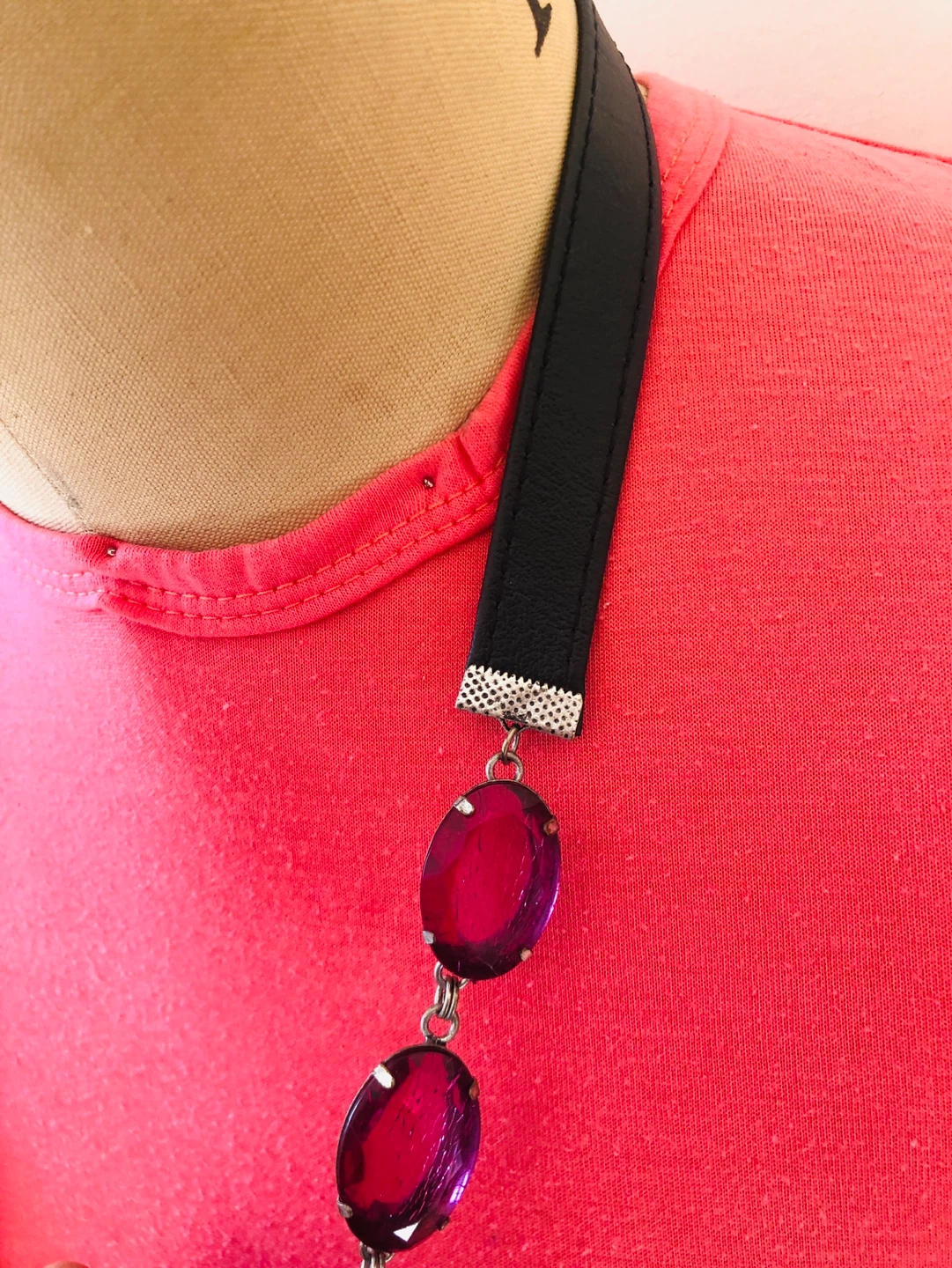 Layered Beaded and Chain Necklace - photo 3