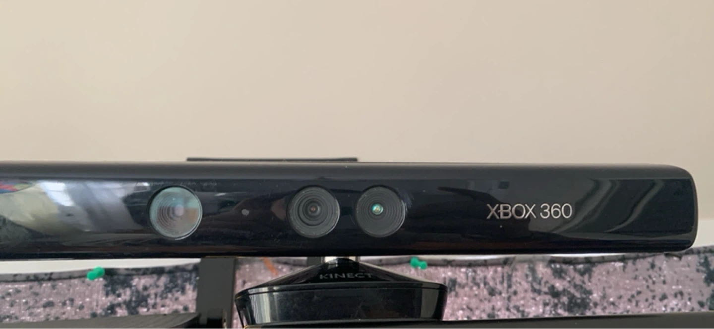 Modded Xbox 360 Kinect Sensor and 2 Controllers - photo 2