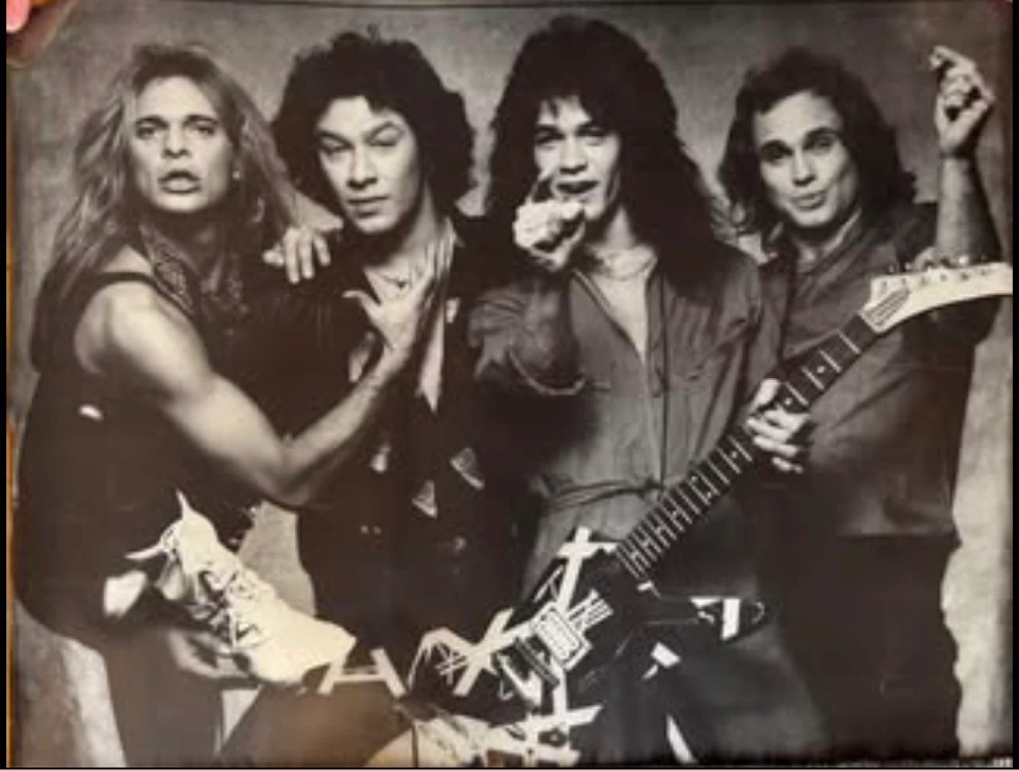 Van Halen Band  21”x30” Photo