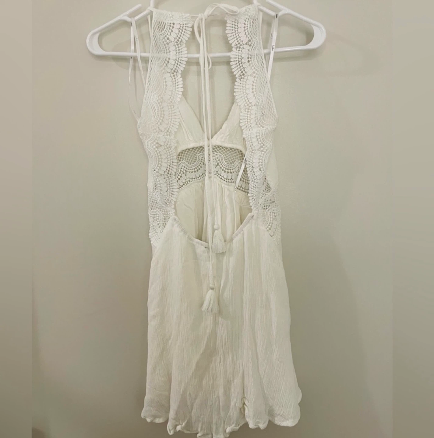 Lulus White Crochet Lace Mini Dress - photo 4