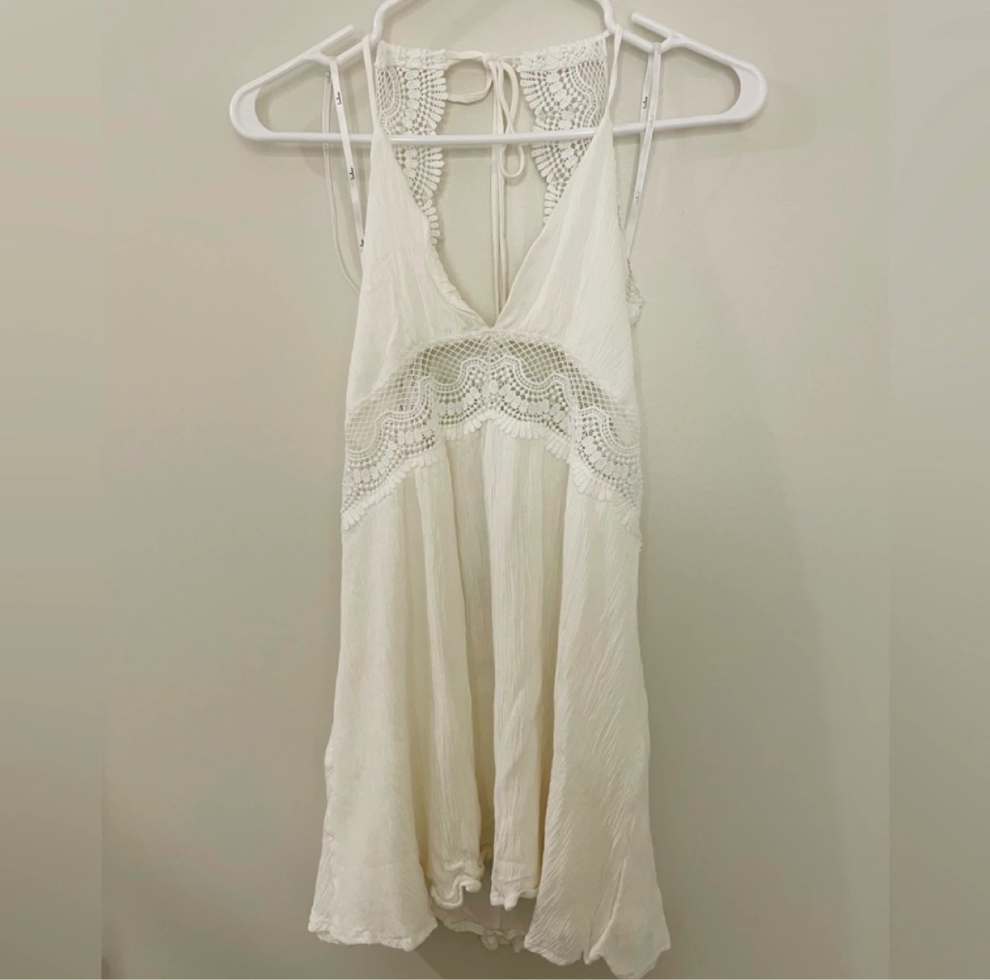 Lulus White Crochet Lace Mini Dress - photo 3