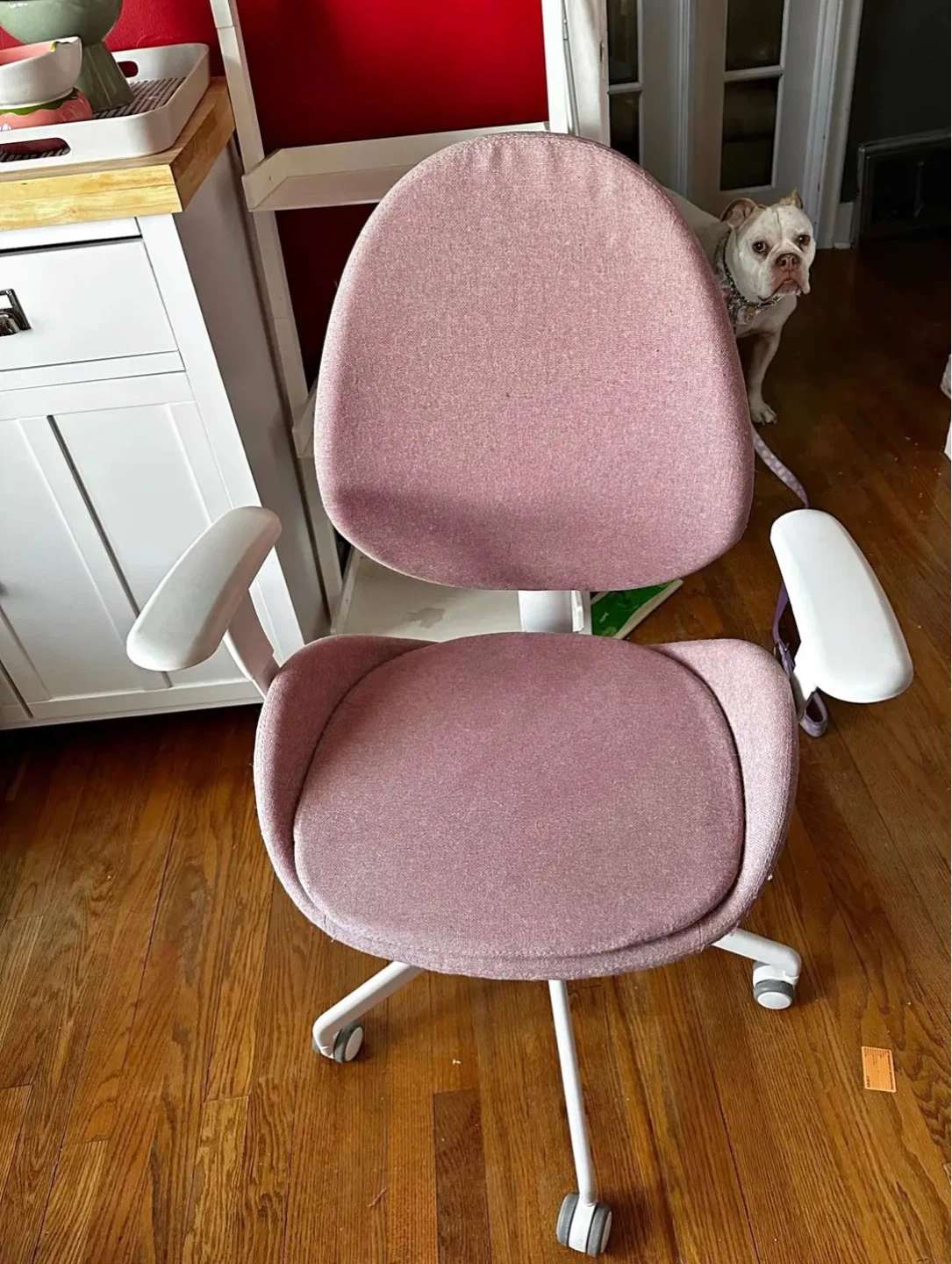 IKEA HATTFEJÄLL Office Chair - Mauve Pink - photo 2