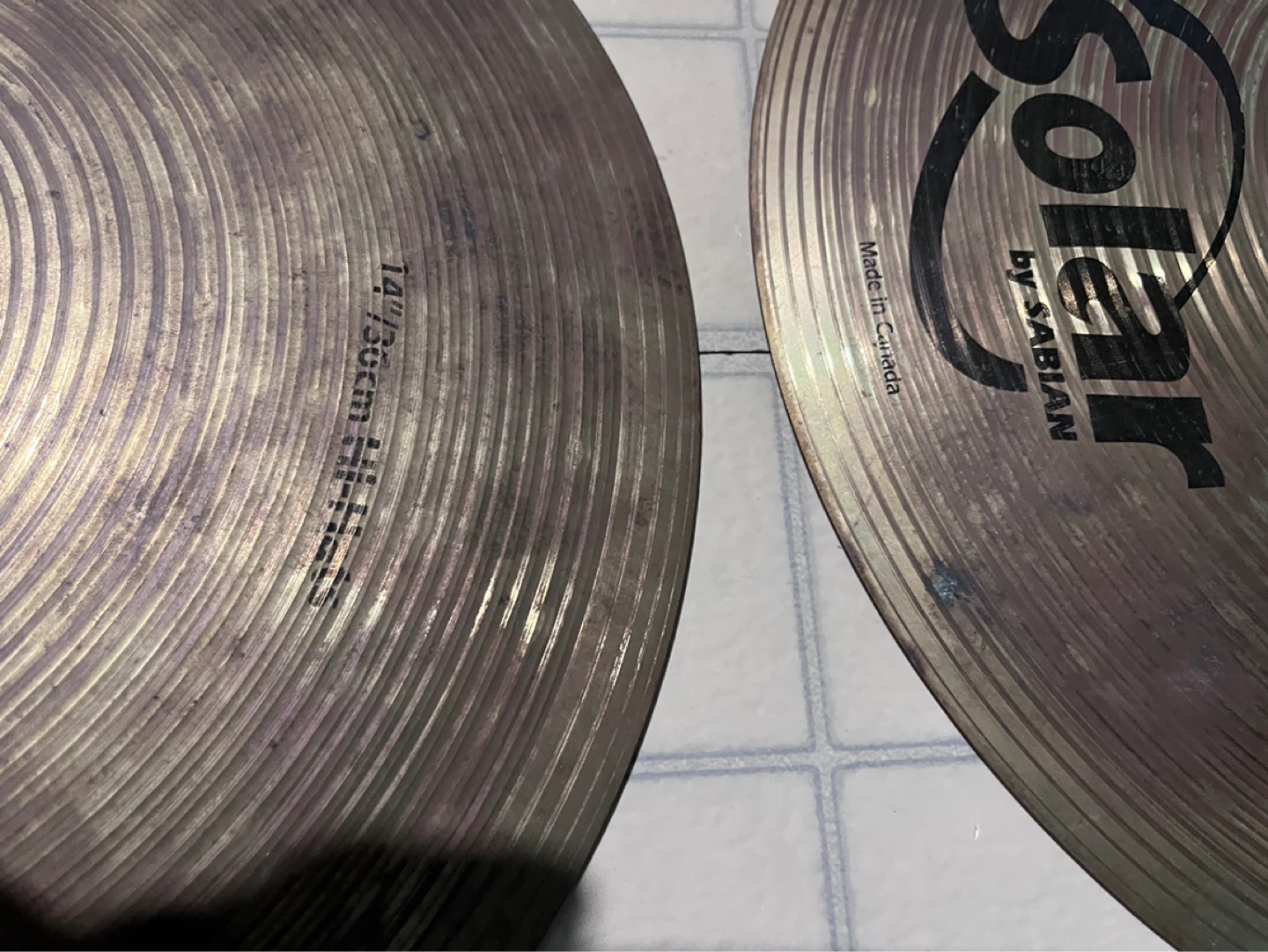 Sabian Solar Hi-Hats 14 inch - photo 2