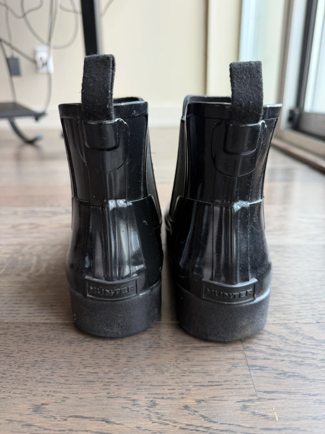 Hunter Black Gloss Chelsea Boots - photo 3