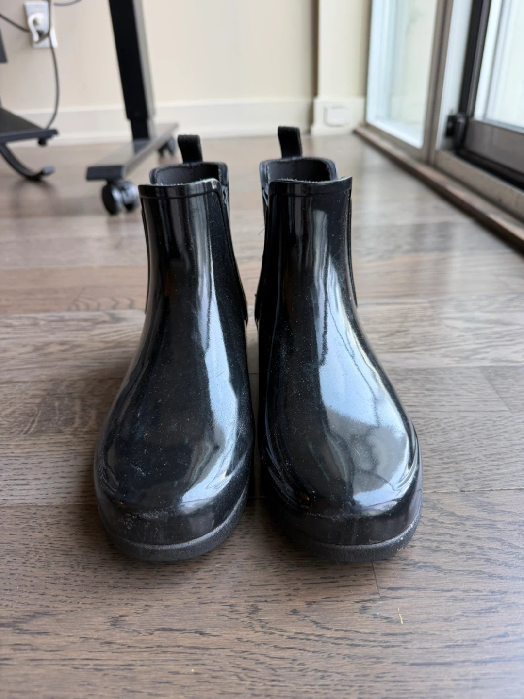 Hunter Black Gloss Chelsea Boots - photo 2