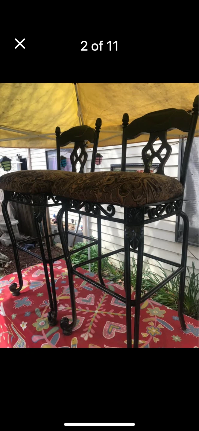 Bar height stools