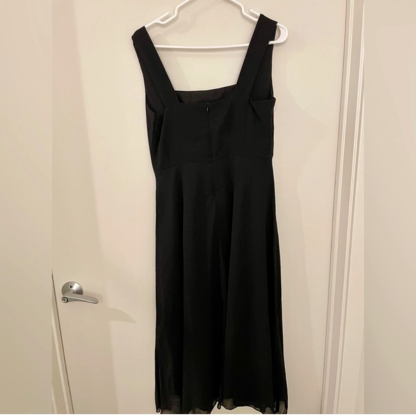 Commense Elegant Black Sleeveless A Line Midi Dress - photo 2