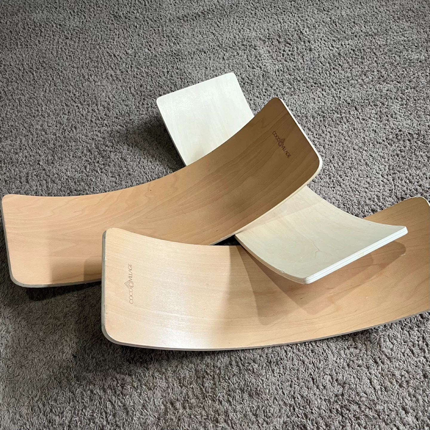 Wooden Wobble Balance Boards - photo 2