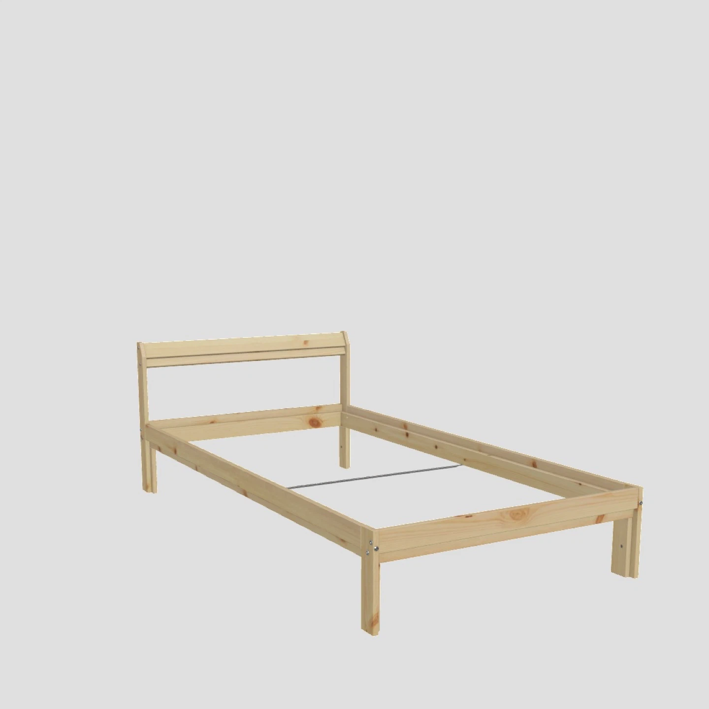 IKEA NEIDEN Twin Bed Frame - Pine - photo 2