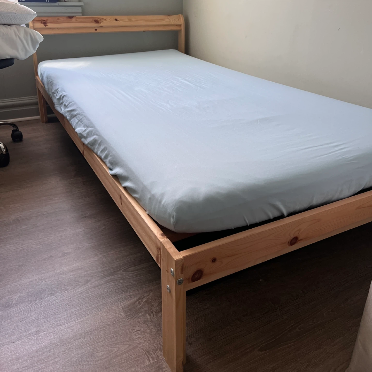 IKEA NEIDEN Twin Bed Frame - Pine - photo 4