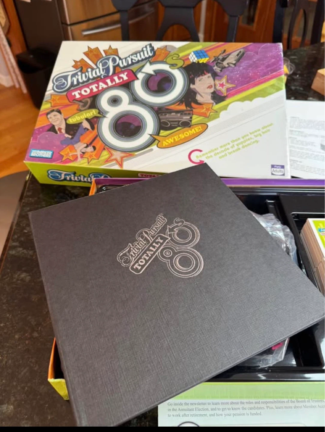 Trivial Pursuit Totally 80s Board Game
