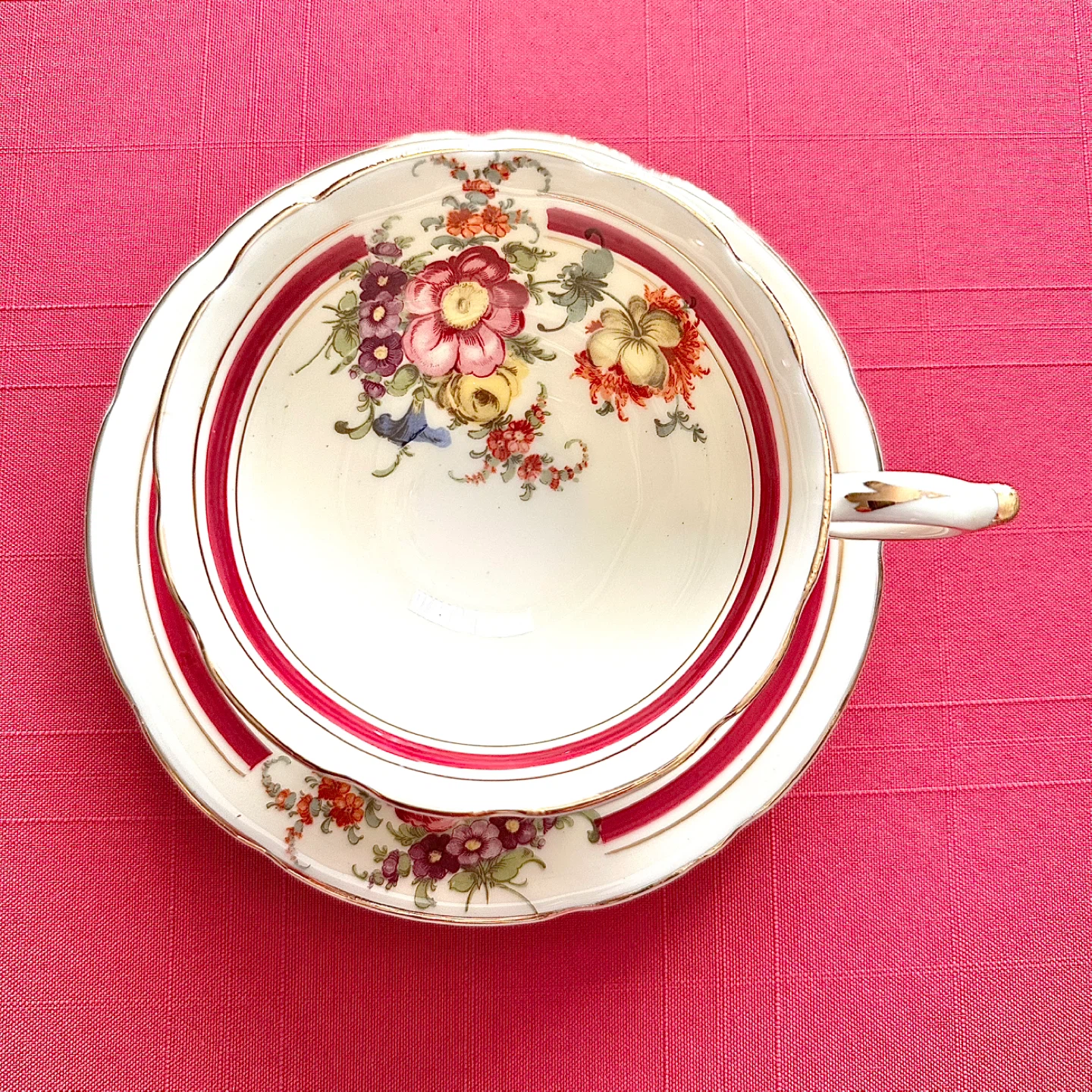 Paragon floral teacup - photo 2