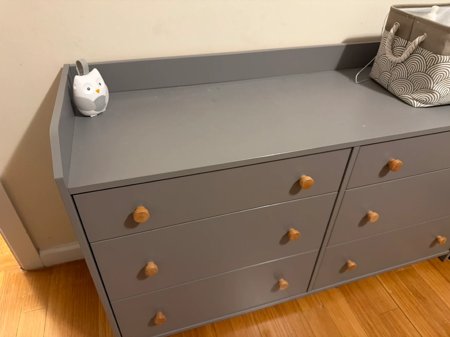 Grey 6-Drawer Dresser - photo 3