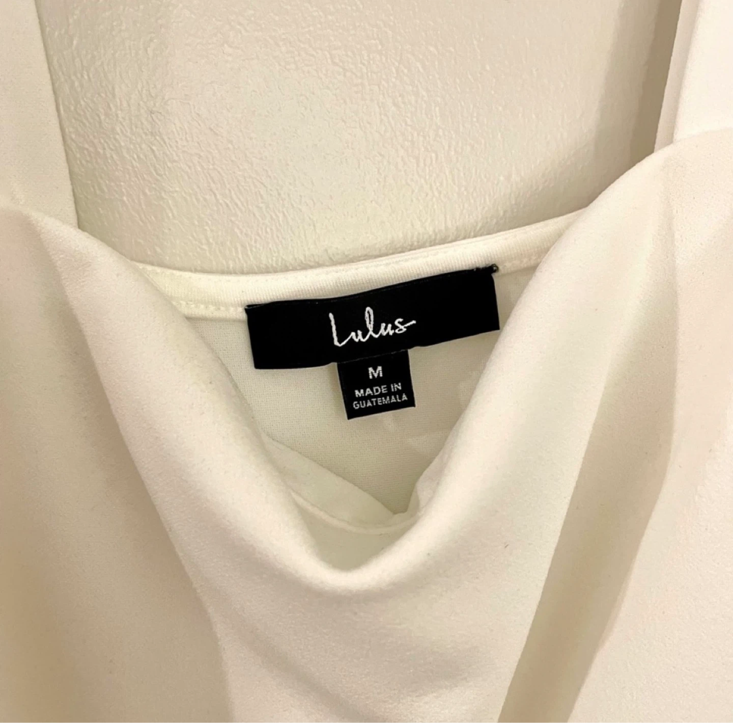 Lulus White Square Neck Bodysuit - Medium - photo 3