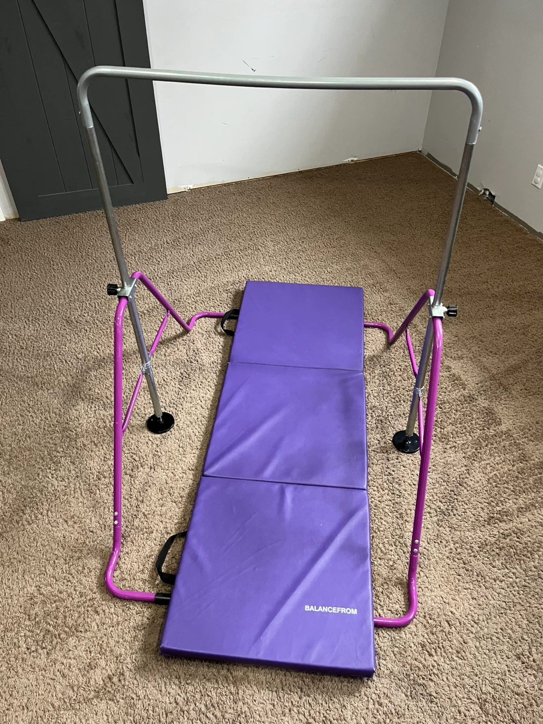 Kids Gymnastics Bar with Mat