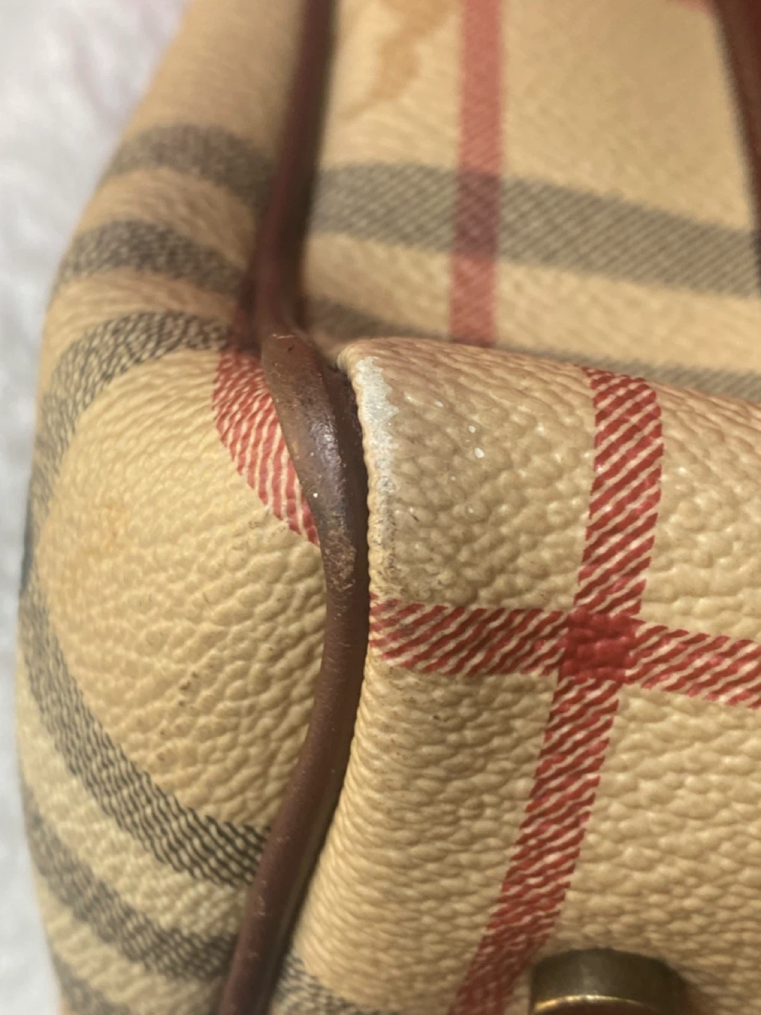 Burberry Nova Check Leather Tote Bag - photo 4