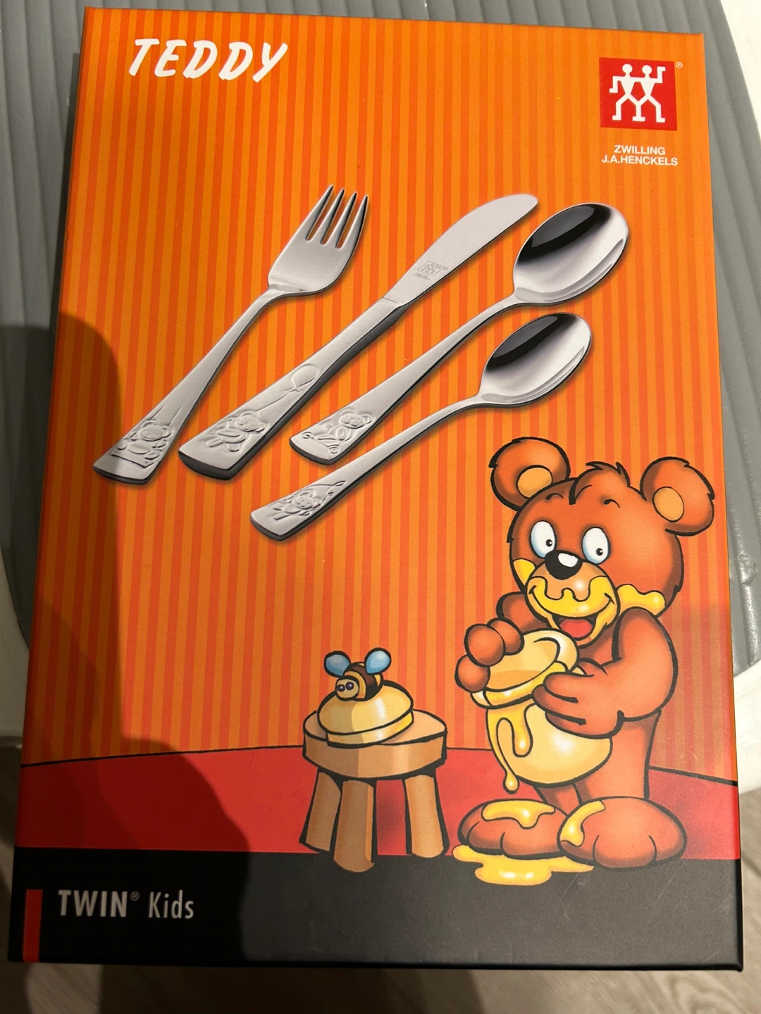 Zwilling TWIN Kids Teddy Bear Flatware Set