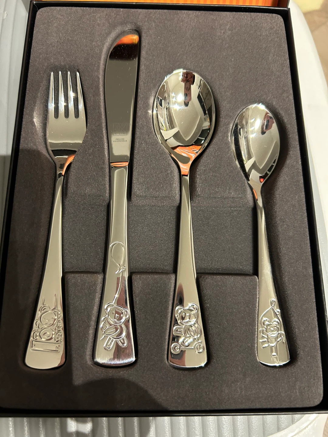 Zwilling TWIN Kids Teddy Bear Flatware Set - photo 4