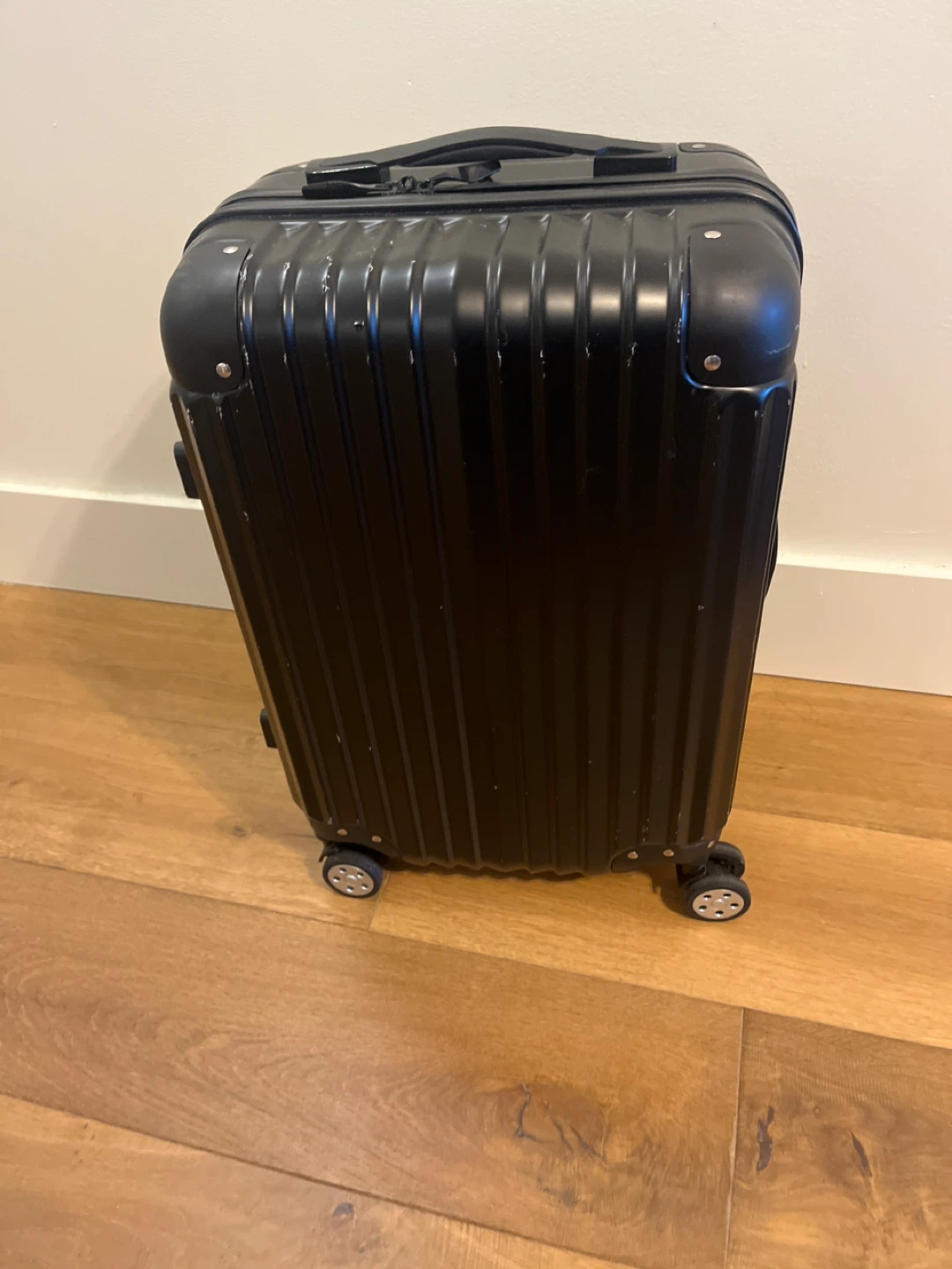 Black Hardside Carry-On Spinner Luggage