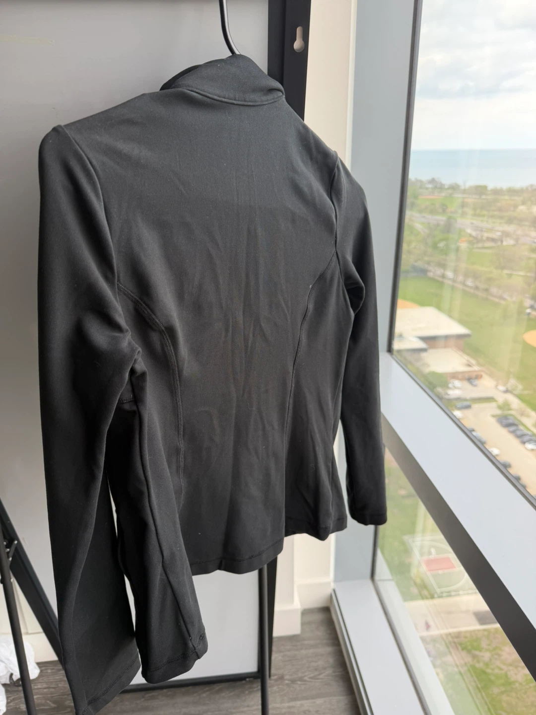 Gilly Hicks Black Fitted Zip-Up Jacket - photo 2