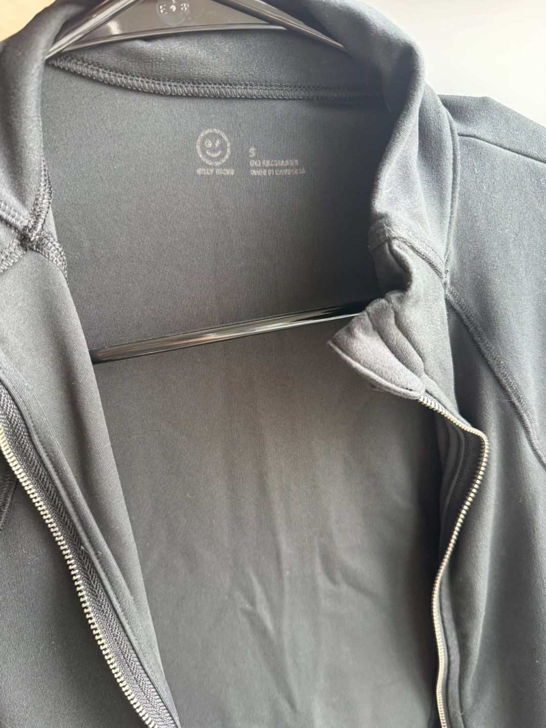 Gilly Hicks Black Fitted Zip-Up Jacket - photo 3