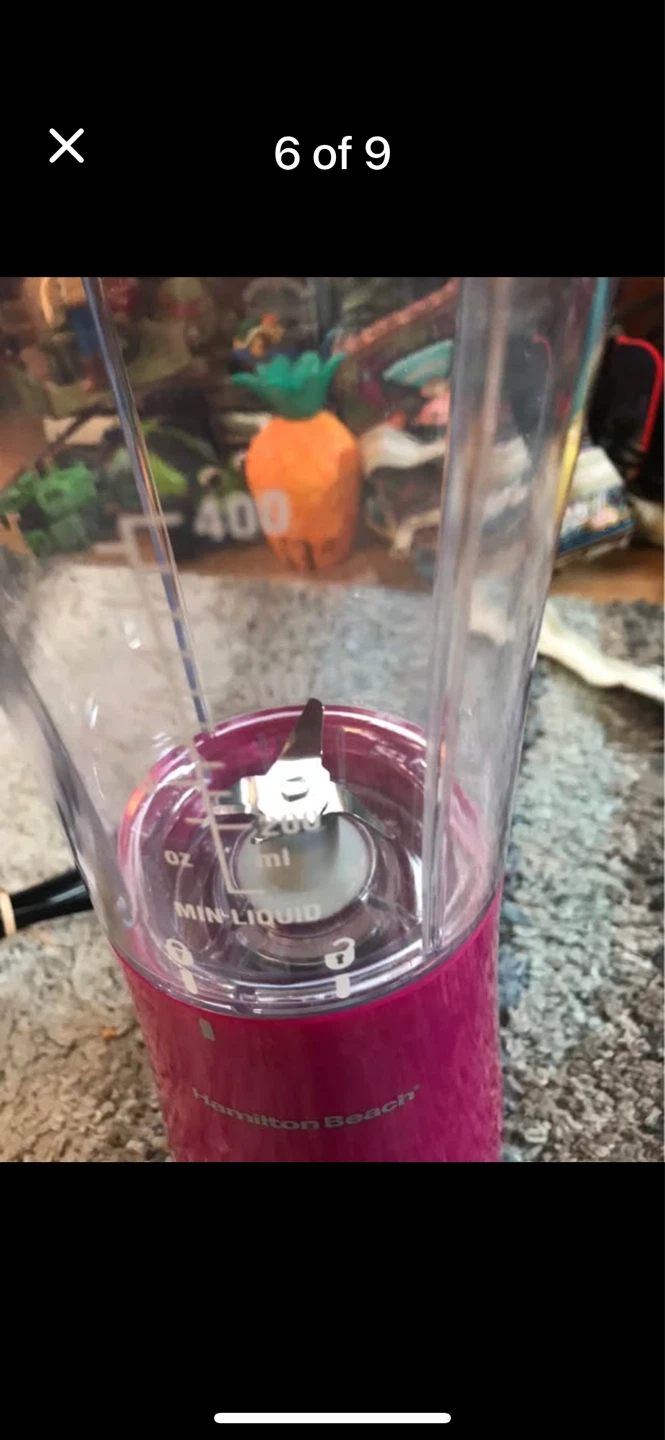 Hamilton beach single serve blender with drinking lid - photo 5