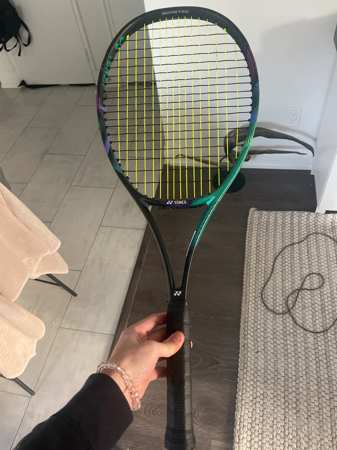 Yonex Viccore Pro 100 Tennis Racquet with Bag - photo 3