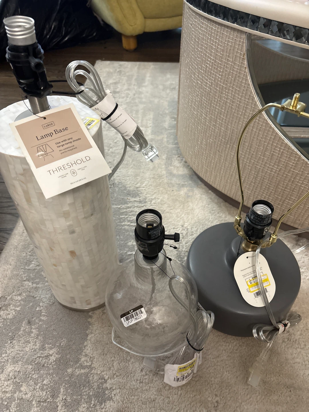 Threshold Lamp Base and Assorted Lamp Bases