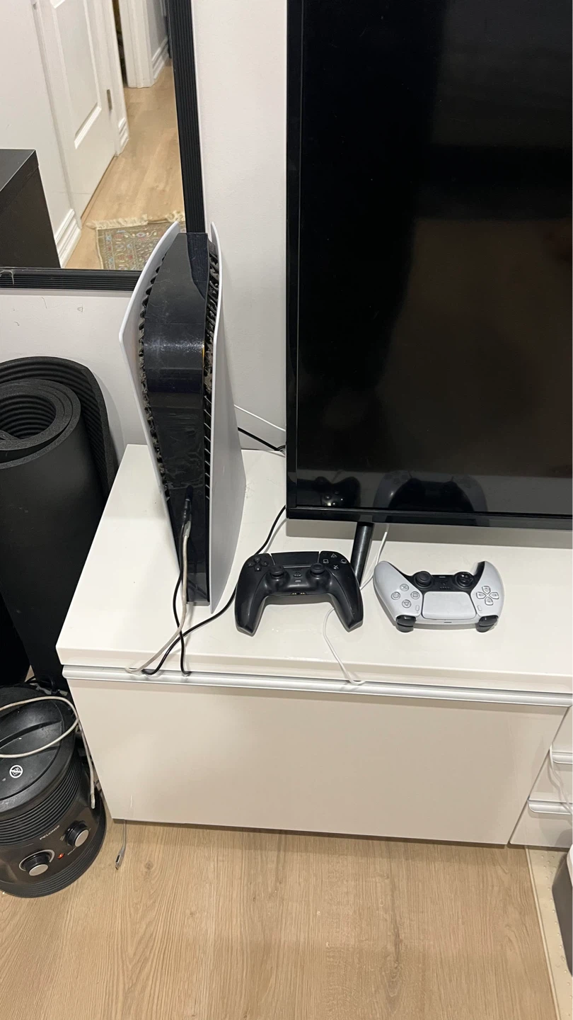 Sony PlayStation 5 Console with Two Controllers
