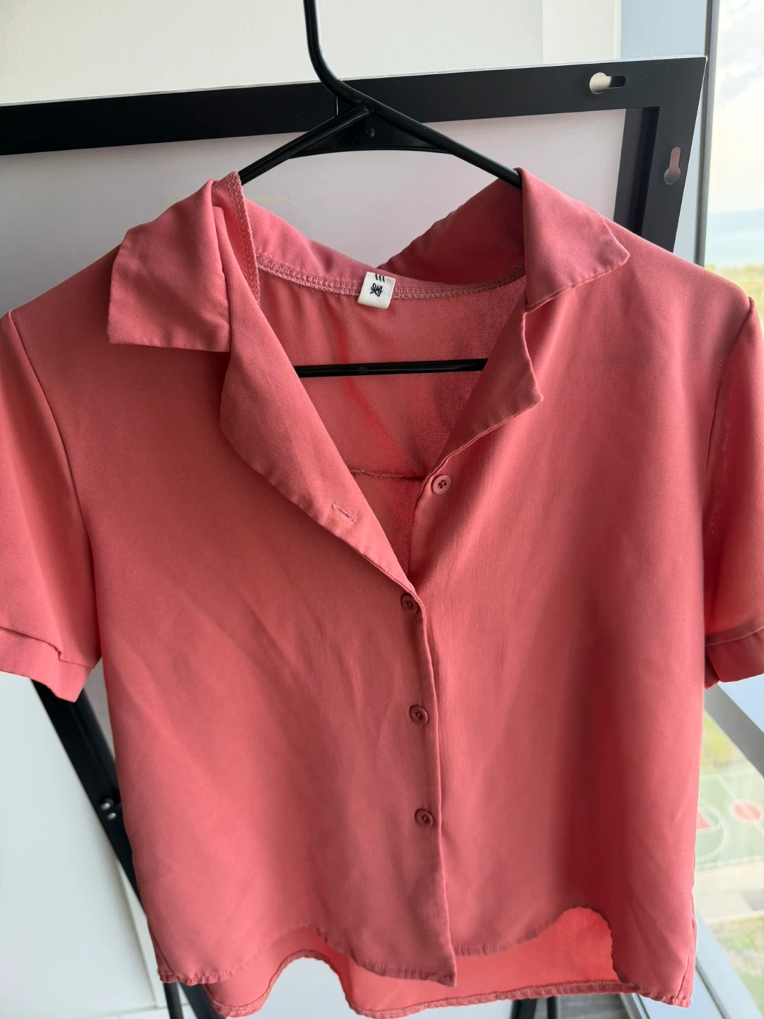 Short Sleeve Collared Button-Up Shirts (3 Colors)