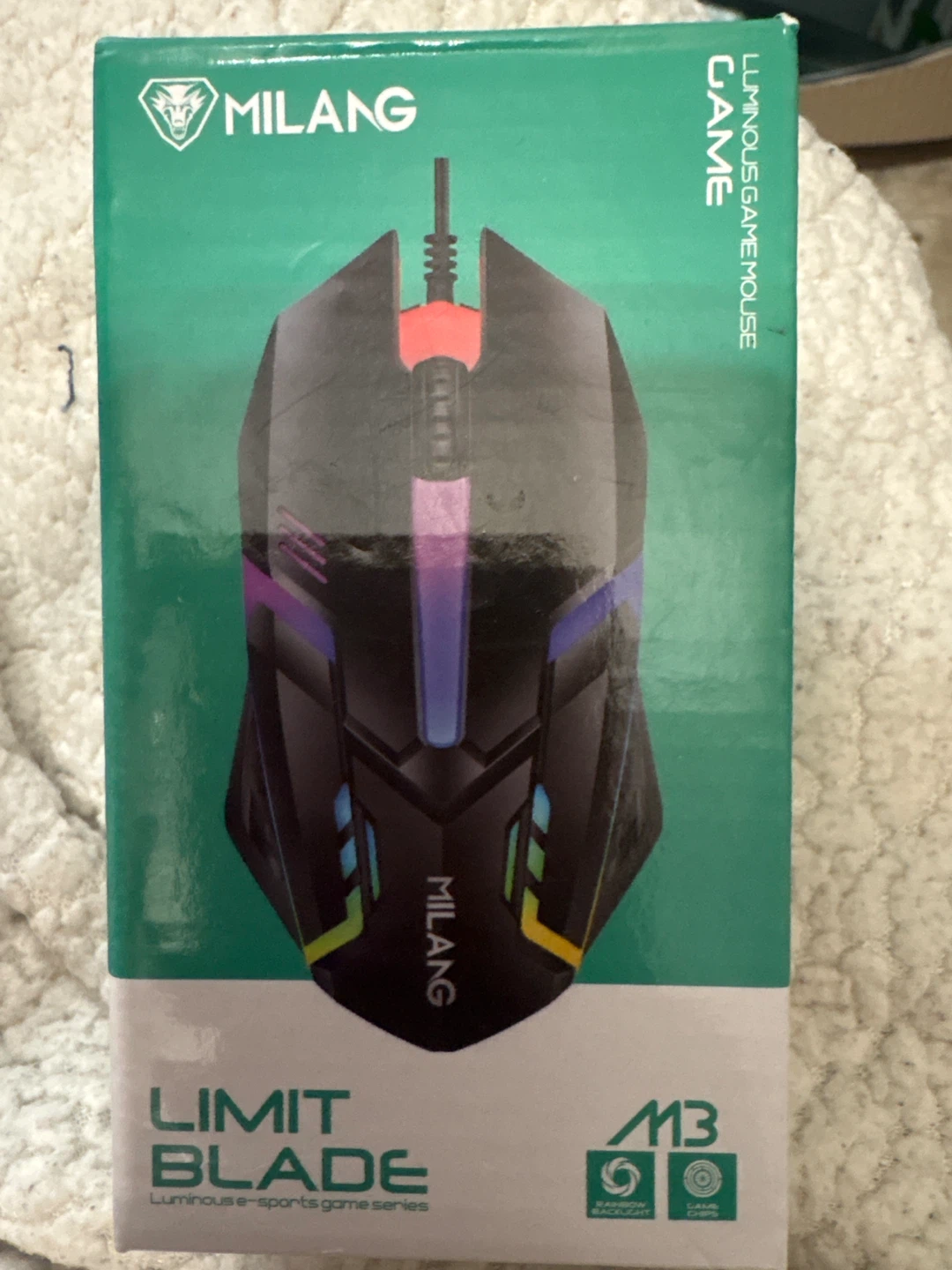 Milang Limit Blade Luminous Game Mouse