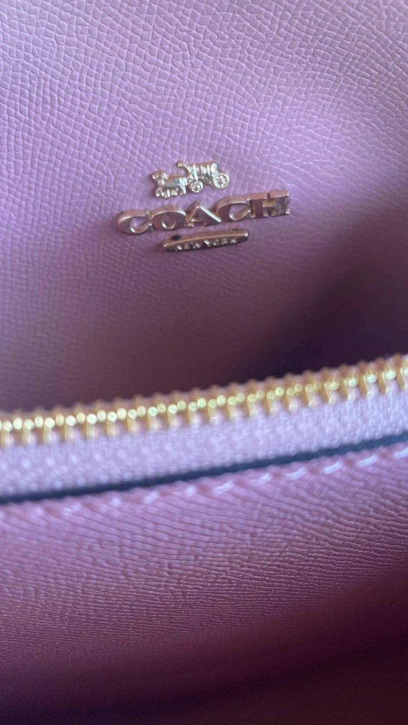 Coach Pink Signature Tote Bag - photo 5
