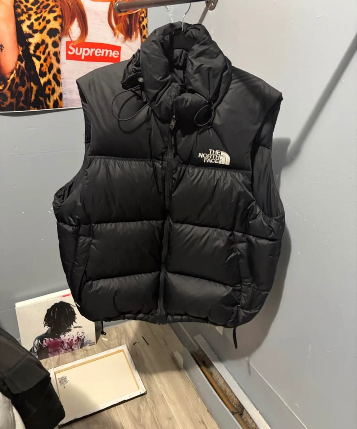 The North Face Puffer Vest - Black - XL