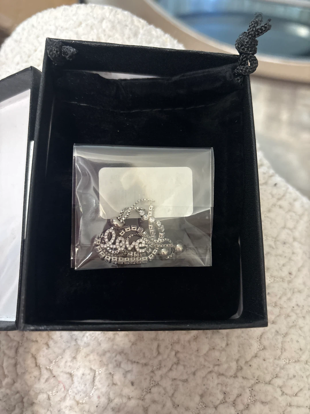 Love Bracelet Silver Tone