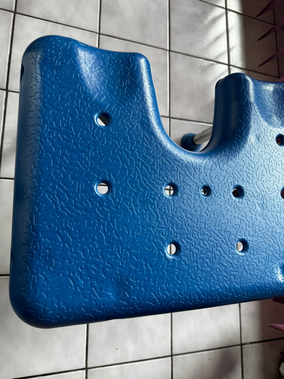 Blue Shower Stool - photo 3