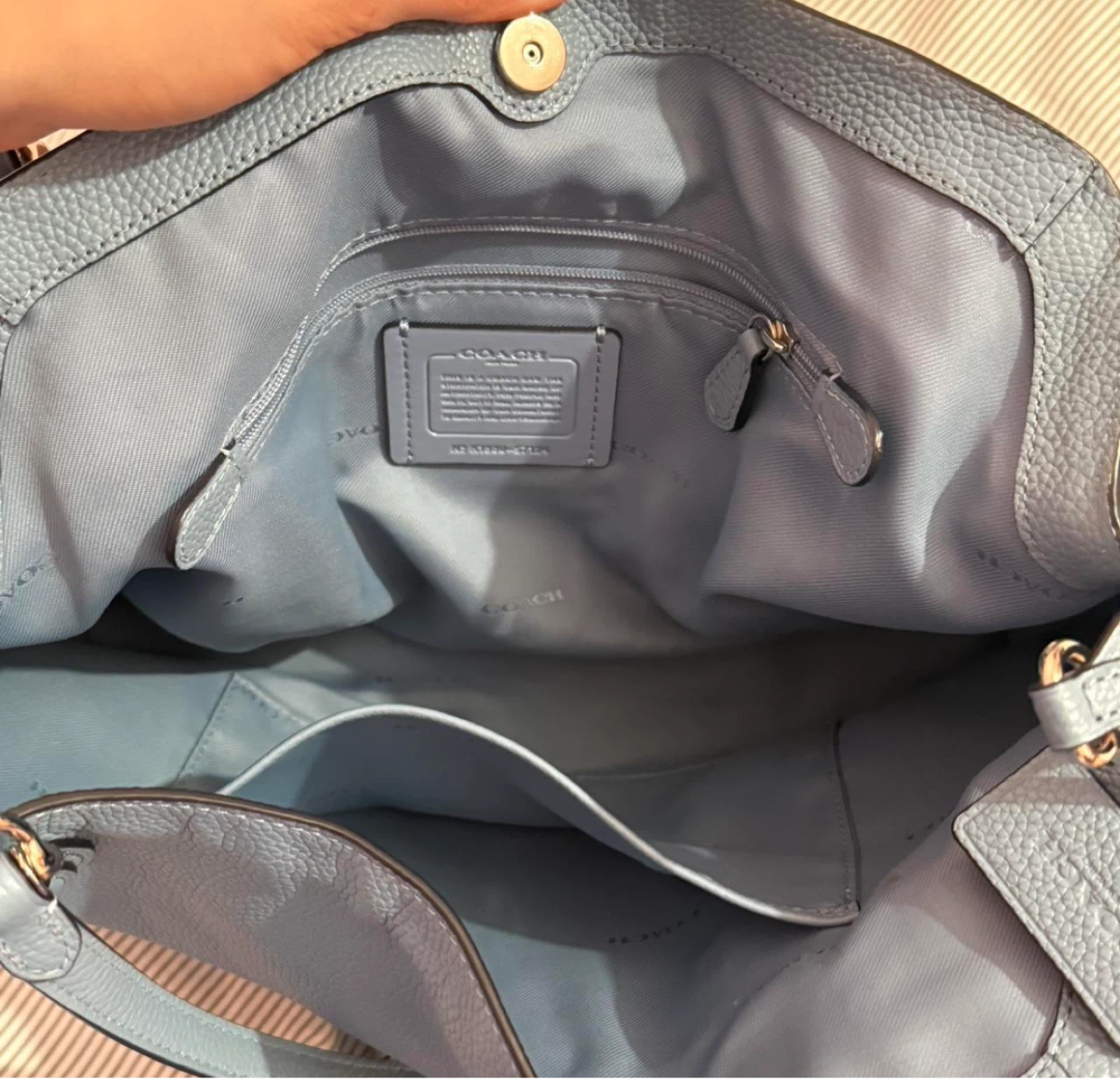 Blue Coach Bag - photo 4