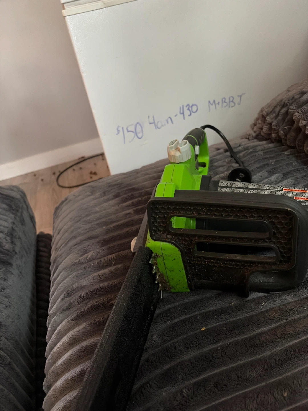Greenworks Cordless Chainsaw