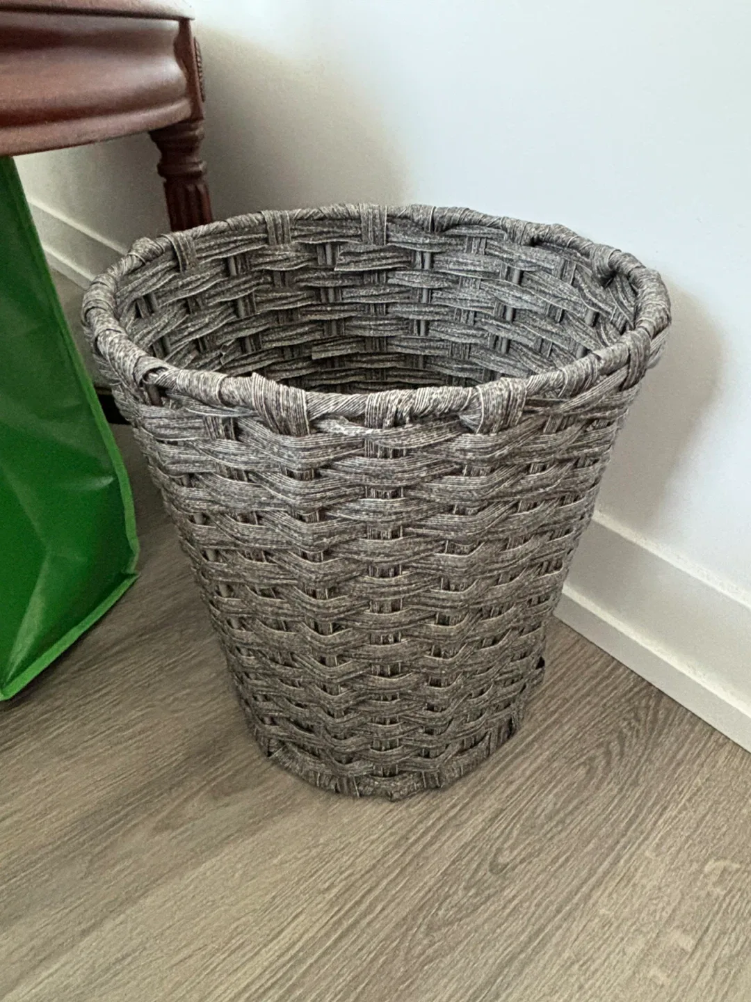 Woven Trash Can