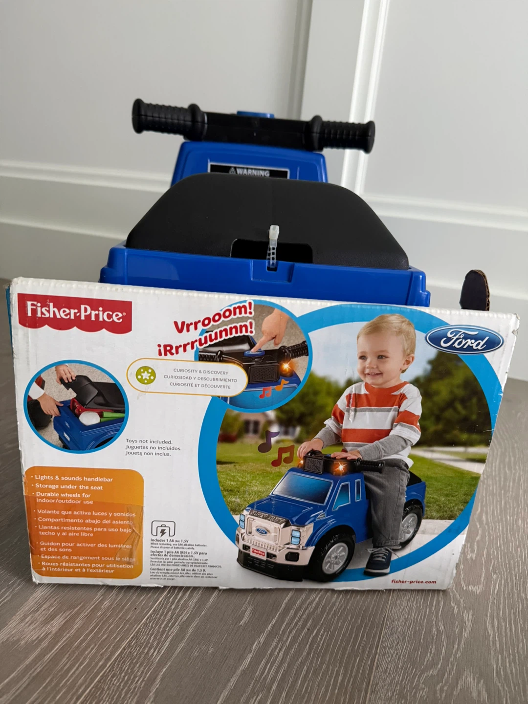 New Fisher-Price Ride-On Truck Ford F250 - photo 3
