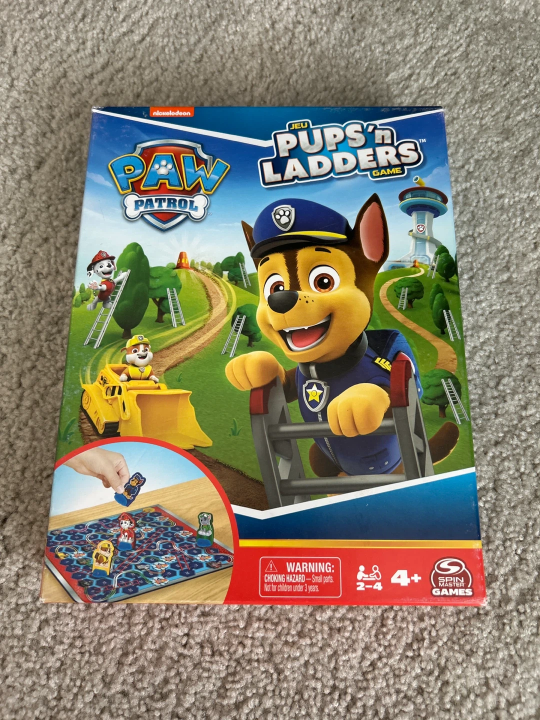 Paw Patrol Pups 'N' Ladders Game