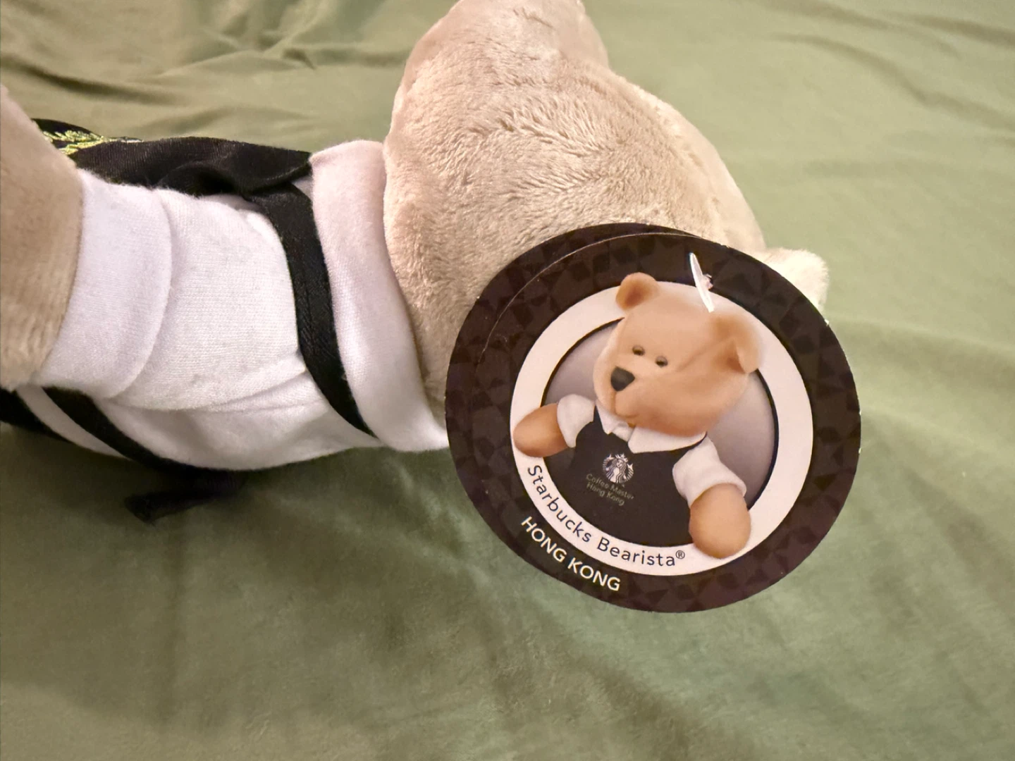 Starbucks Bearista Coffee Master Hong Kong Plush Bear - photo 2