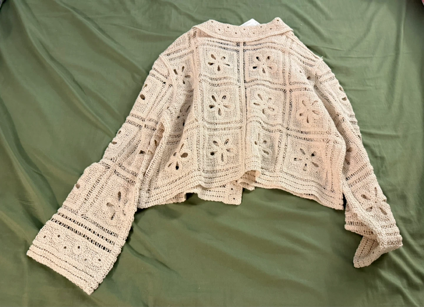 Primark Women's Crochet Knit Cardigan - Size S - photo 3