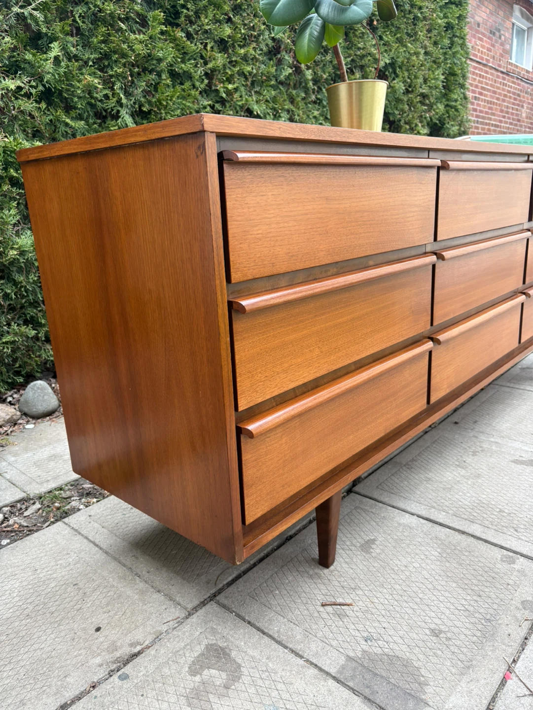 MCM Walnut Dresser - photo 3