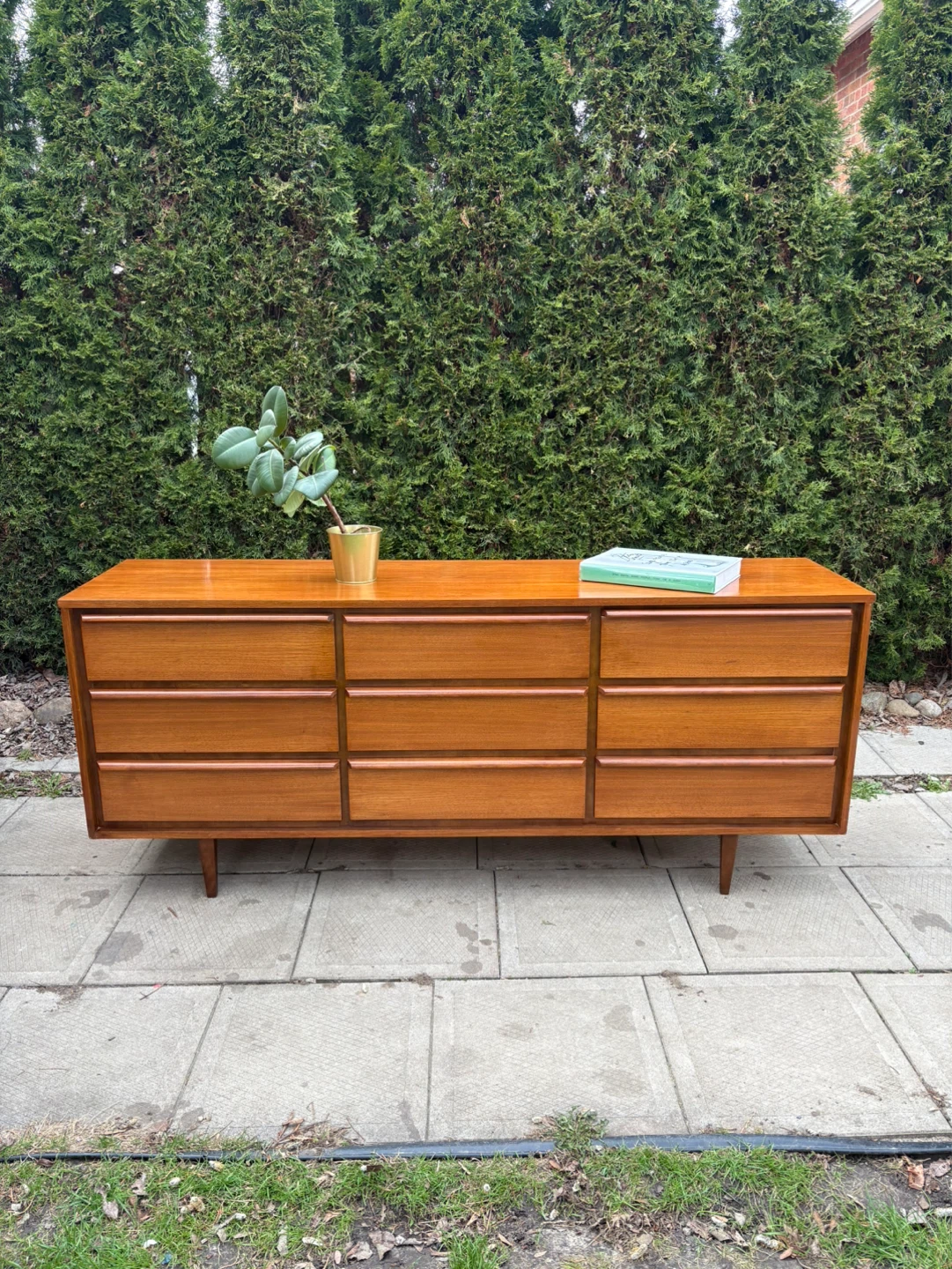 MCM Walnut Dresser - photo 2