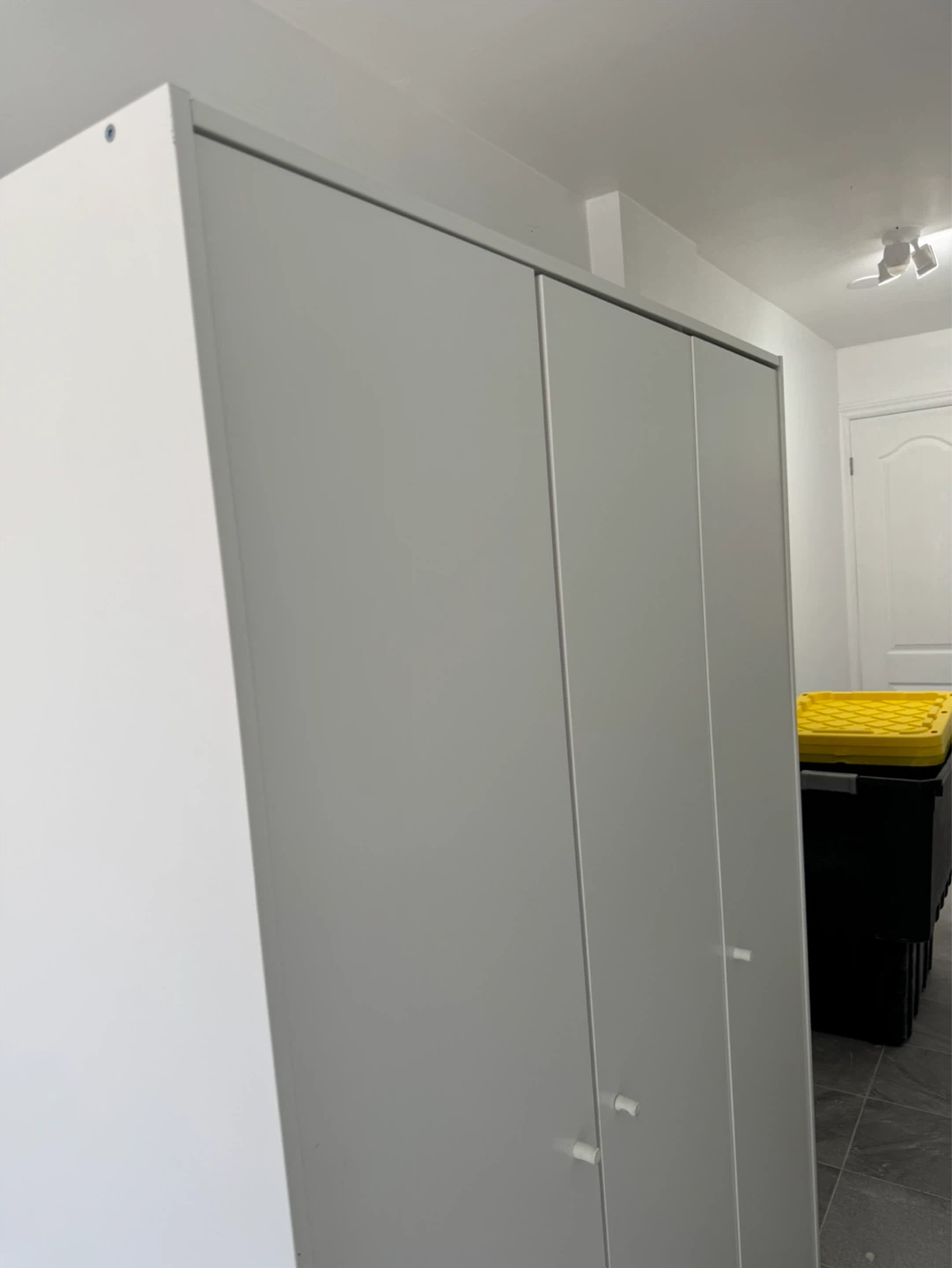 White Wardrobe / Cabinet - photo 2