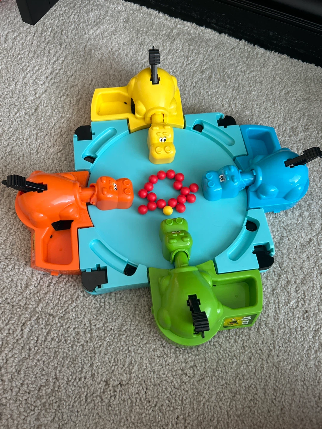 Hungry Hungry Hippos Board Game - photo 2
