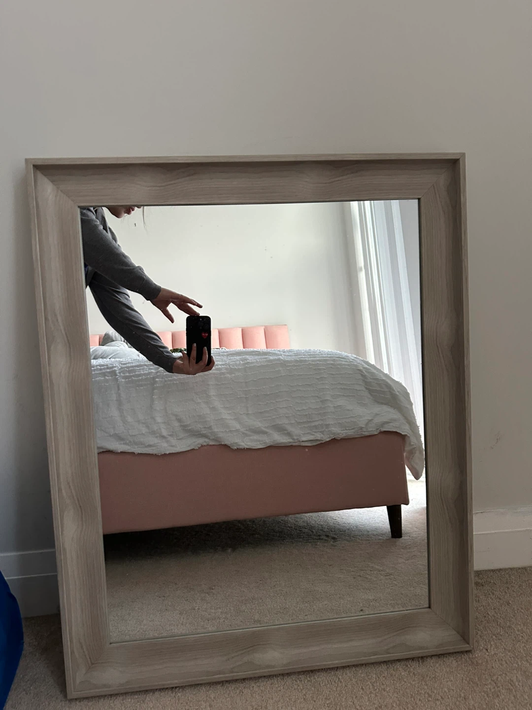 Wooden Framed Mirror